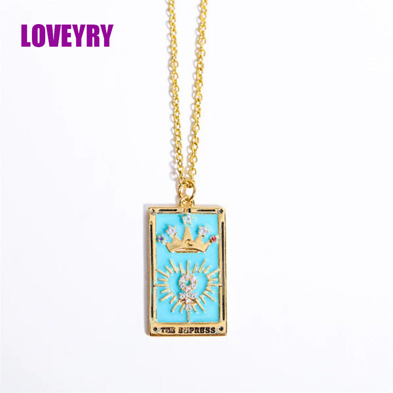 Tarot Square Necklace