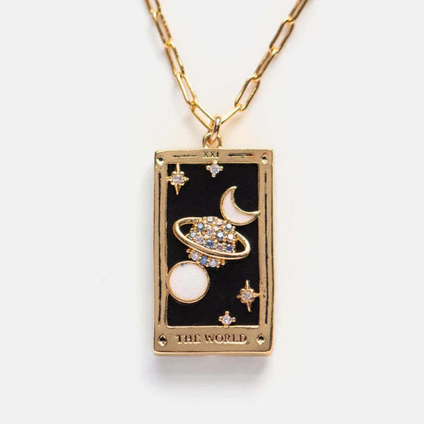 Tarot Square Necklace