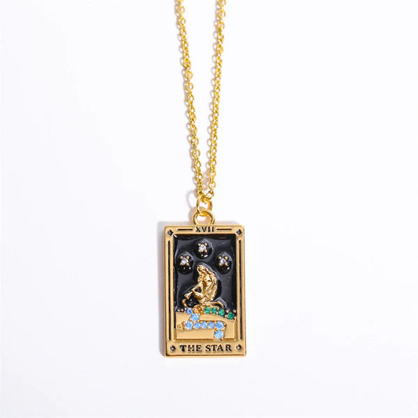 Tarot Square Necklace