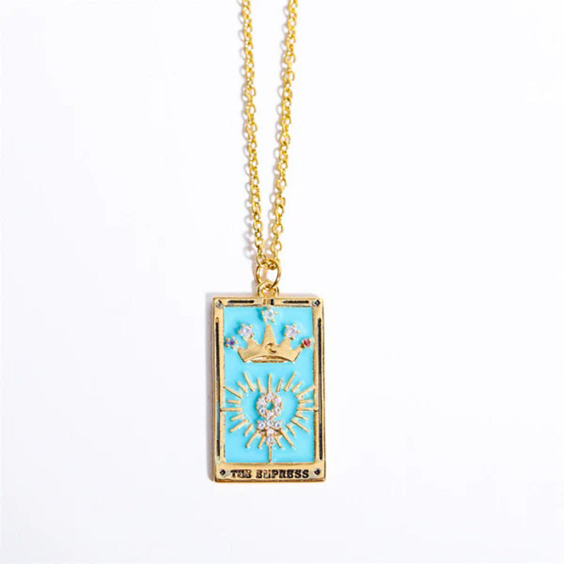 Tarot Square Necklace