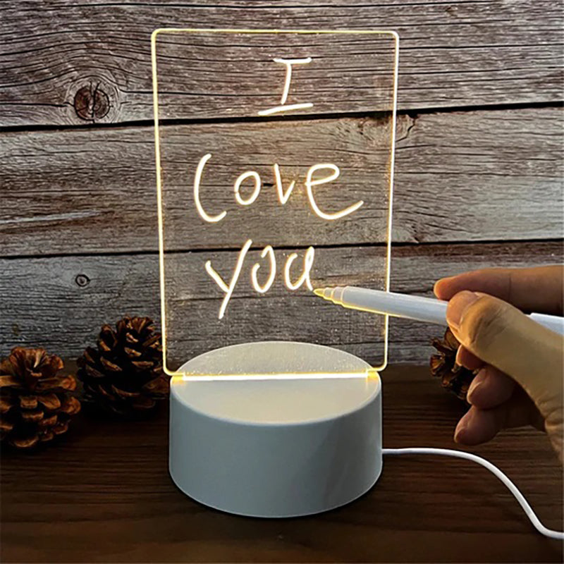 LED Note Board Night Light-Home/Office/Gift-ZDK1