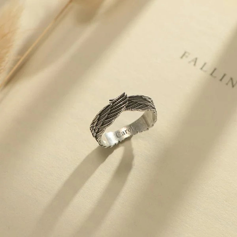 Personalized Angel Ring