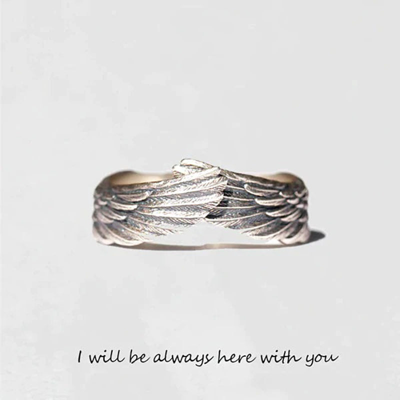 Personalized Angel Ring