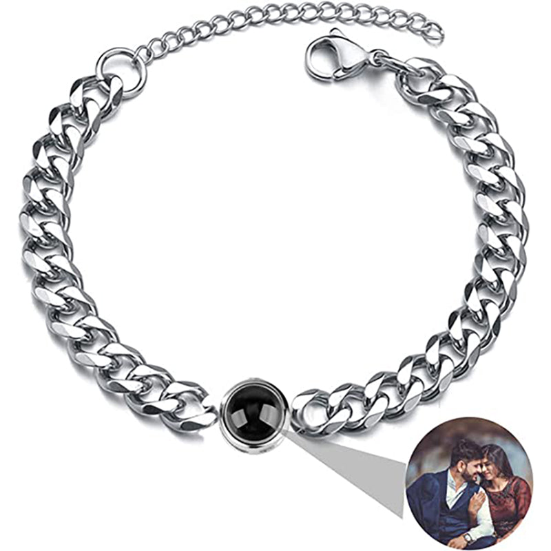 Personalized Photo Projection Bracelet