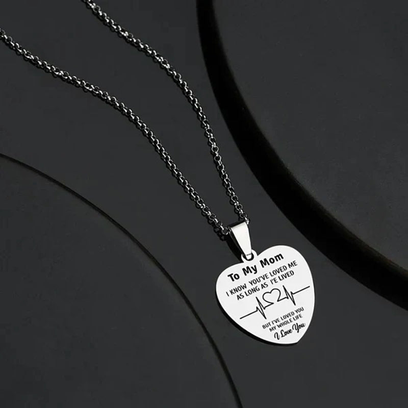 LOVEERY's Custom Engraved Necklace - "Heart Of Love"