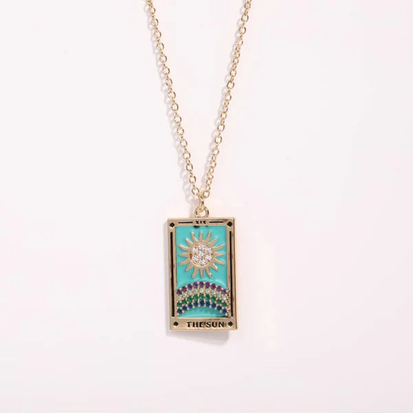 Tarot Square Necklace